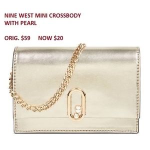 NINE WEST mini crossbody purse